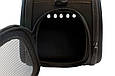 Переноска сумка транспортер для собак/шок L чорний AG644I, фото 4