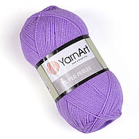 YarnArt SUPER PERLEE (Супер Перле) № 223 бузковий (Пряжа акрилова, нитки для в'язання)