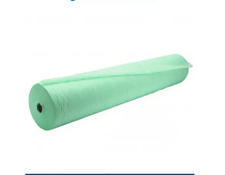 Одноразове простирадло в рулоні зелене MEDICOM Economy 20 г/м.кв 60 х 100, фото 1