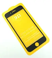 Захисне 9D скло для Apple iPhone 6\6s чорне