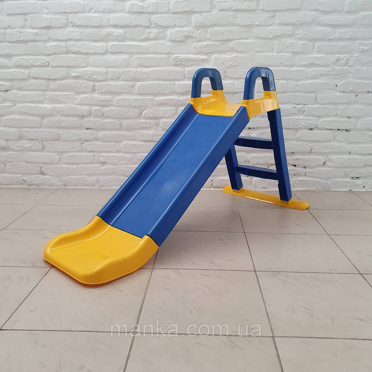 Дитяча гірка ТМ Долоні синя 0140/03 дитяча пластикова DOLONI-TOYS пластикова