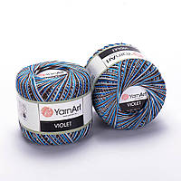 YarnArt VIOLET MELANGE (Віолет Меланж) № 505 (Пряжа мерсеризована бавовна, нитки для в'язання)