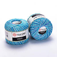 YarnArt VIOLET MELANGE (Віолет Меланж) № 510 (Пряжа мерсеризована бавовна, нитки для в'язання)