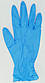 Рукавички нітрилові нестерильні, оглядові, неопудрені, хлоровані, текстуровані Medicare, S, сині, 50 пар, фото 3