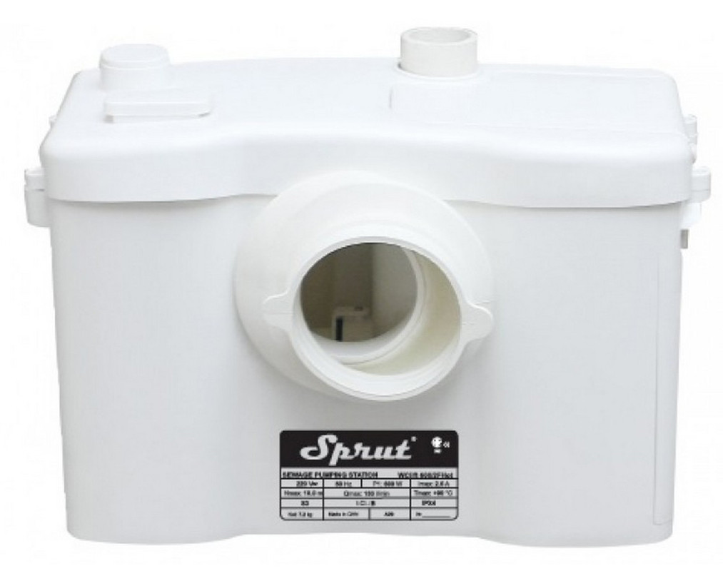 каналізаційне встановлення Sprut WCLIFT 600/2F HOT