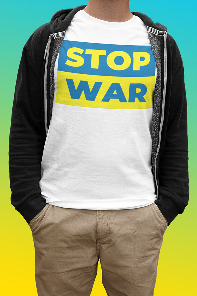 Футболка STOP WAR