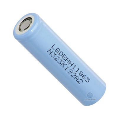 Акумулятор Li-ion LG INR18650-MH1 3200 mAh 10A (Блакитний), фото 2