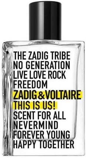 Оригінальна парфумерія Zadig&Voltaire This Is Us!