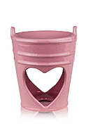 Аромалампа розовая керамика 9.5*9.5*11.5 см Гранд Презент 2414-11,5 розовый