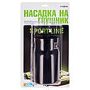 Насадка на глушник НГ-0008 BKP, внутр.d 65 мм/довг. 127 мм/2*зовніш. d 70 мм (НГ-0008 BKP), фото 2