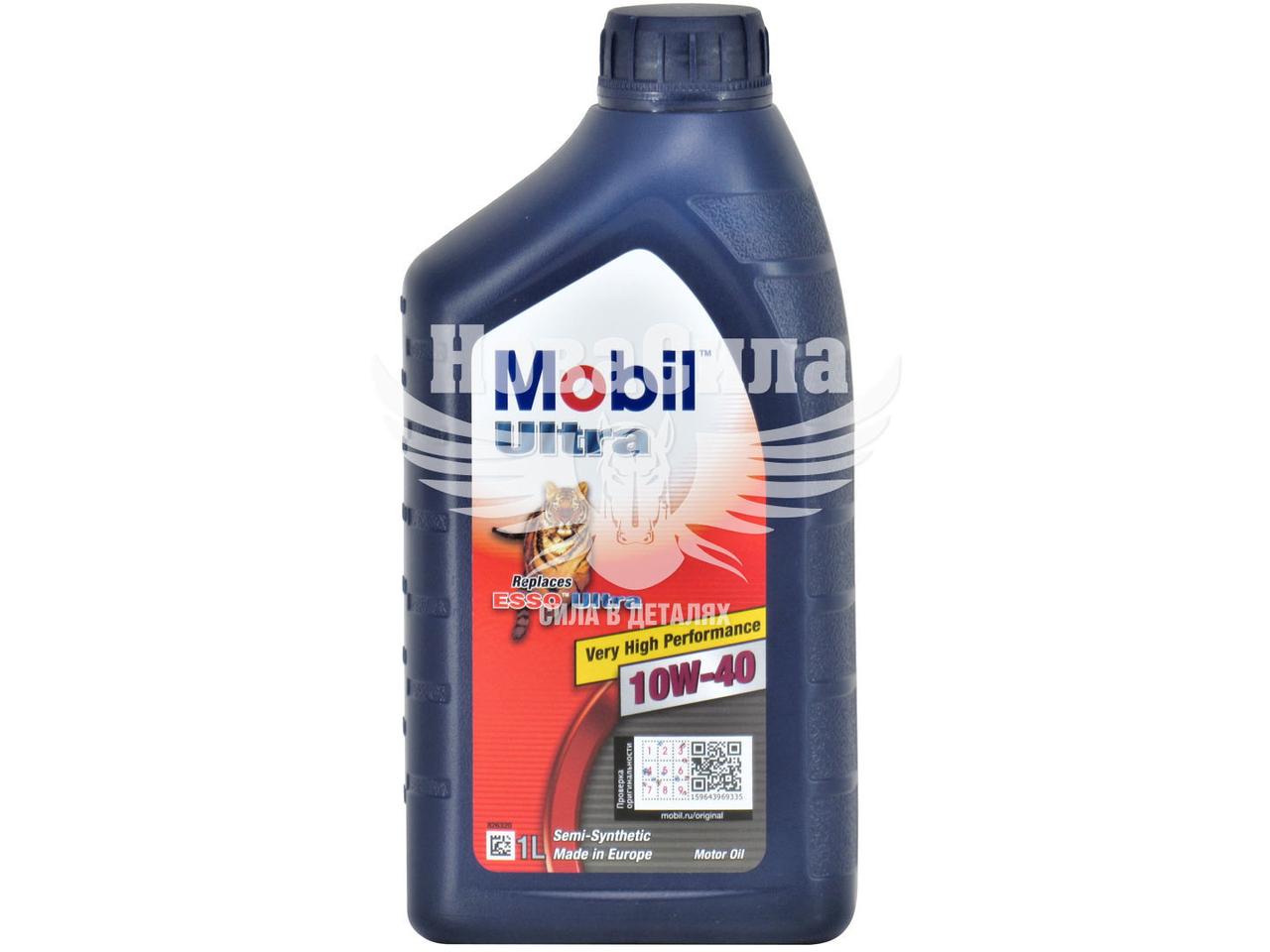 Купити Моторна олива бензин, дизель 10W-40 (Mobil) Ultra 1л. 152625 ...