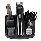Машинка для стрижки волосся 11в1 Kemei KM 600 / Чоловічий акумуляторний триммер для волосся та бороди, фото 3