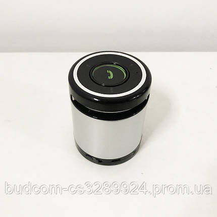 Портативна Bluetooth колонка SPS FJ BT 1221. Колір: срібний, фото 2