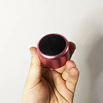Мобильная портативная Bluetooth колонка SPS S2 BT. Цвет: розовый, фото 3
