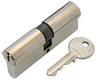 Цилиндр дверной STV 35.10.35 80 мм, английский ключ , никель