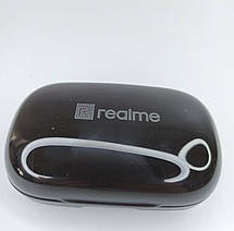 Бездротові сенсорні навушники Realme Touch TWS з кейсом-повербанком для заряджання телефона Чорні, фото 6