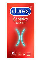 Durex Sensitivo Slim Fit презервативи, 10 шт.