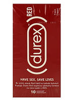 Durex Red презервативи класичні, 10 шт.