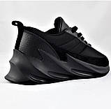 Кросівки Adidas $harks Чоловічі Адідас Чорні Акула (розміри: 40,41,44) Відео Огляд, фото 3