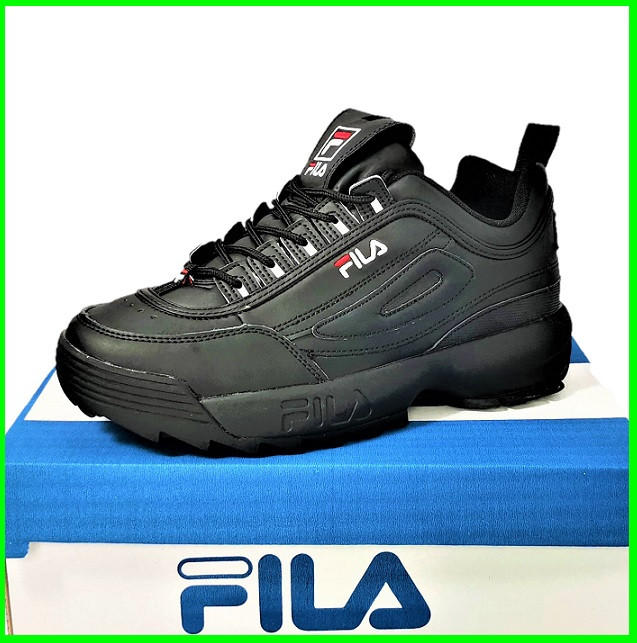Кросівки Fila Disruptor Чорні Жіночі Філа (розміри: 37,38,39,40) Відео Огляд