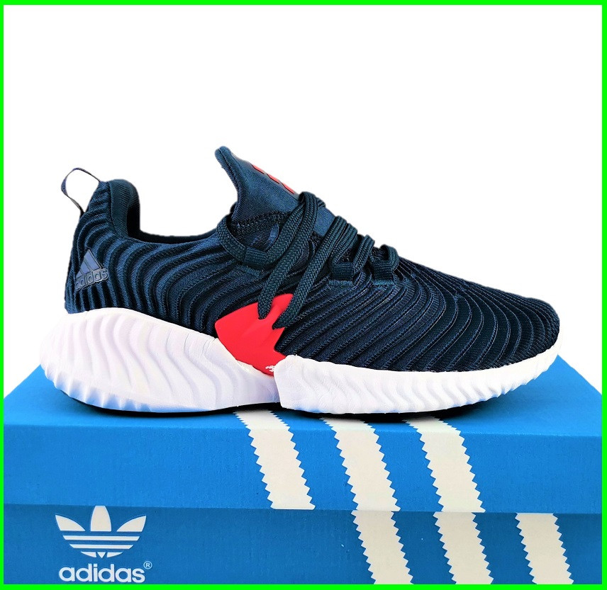 Кросівки Чоловічі Adidas Alphabounce Сині Адідас (розміри: 41,42,43,44,45,46) Відео Огляд