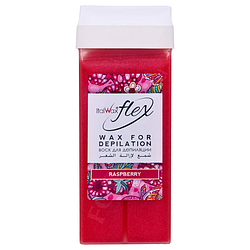 Віск ItalWax Flex у картриджі 100 мл, малина