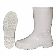 Чоботи ПВХ білі нітрил (жіночі)