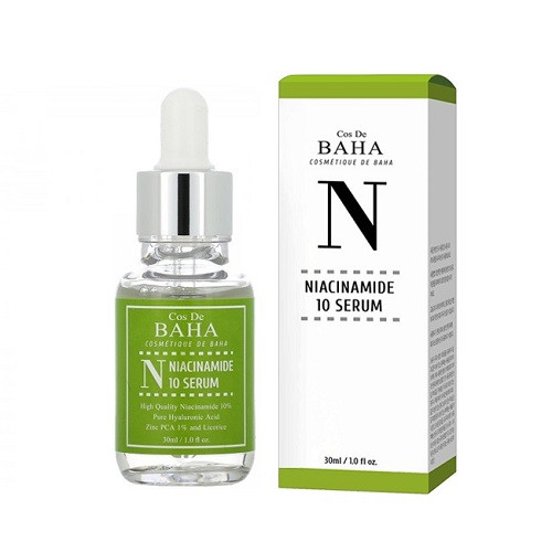 Cos De BAHA Niacinamide 10 Serum протизапальна сироватка для проблемної шкіри, 30 мл
