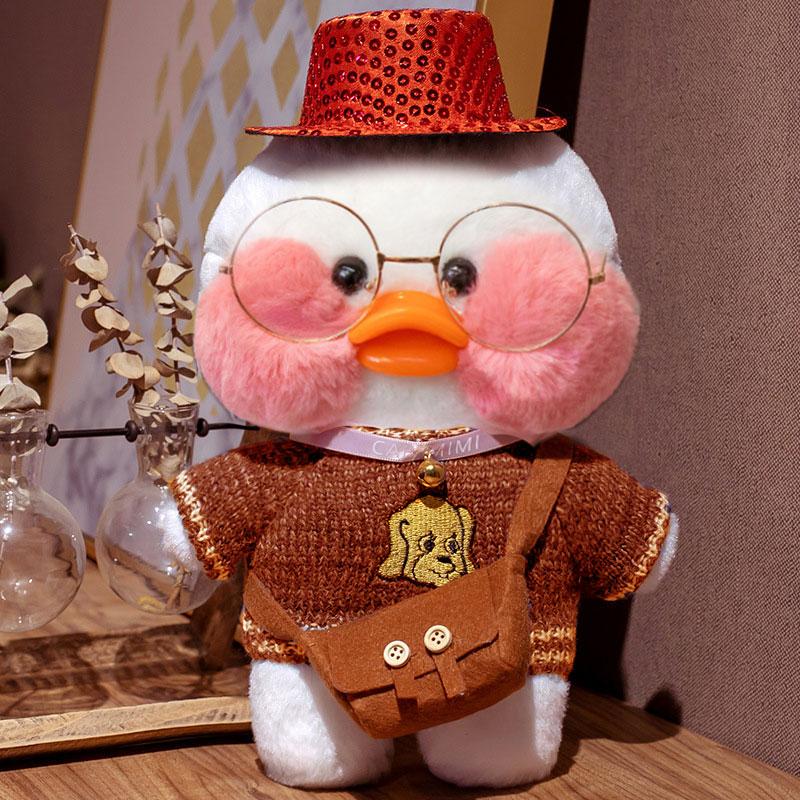 Іграшка Біла качочка Лалафанфан Стифані м'яка іграшка для дітей (l_10562), фото 1