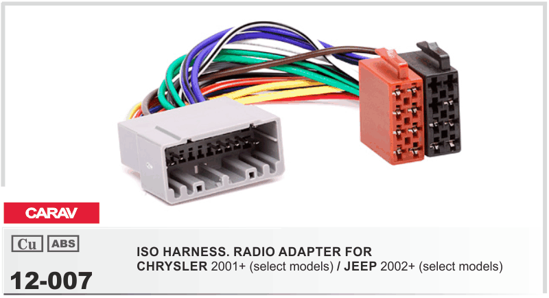 CARAV 12-007 ISO перехідник, фото 1