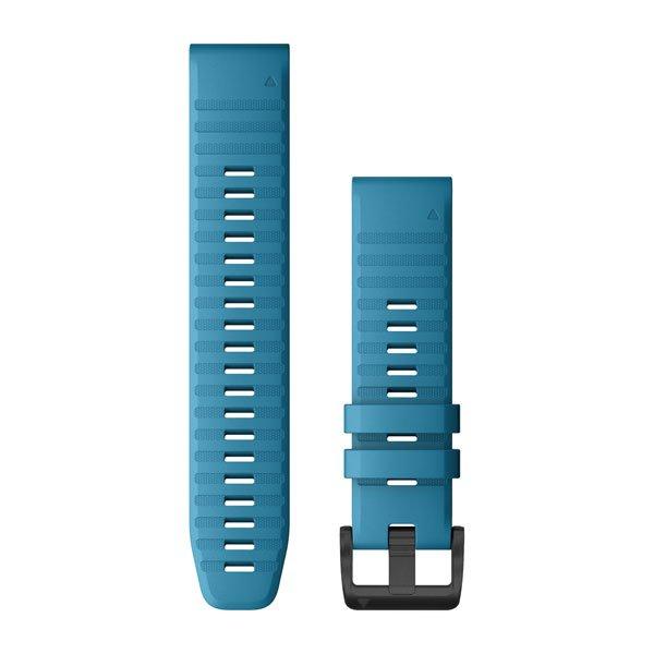 Ремінець силіконовий Garmin QuickFit 22 для Fenix 5/6/7, Insinct, Quatix, Epix, MARQ, синій, фото 1