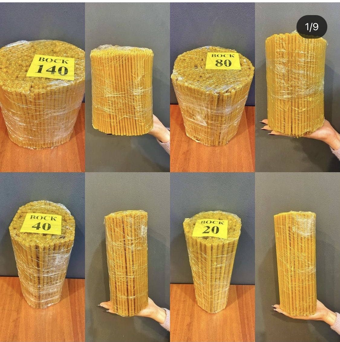 

Восковые свечи! 100% воск! 8 размеров!