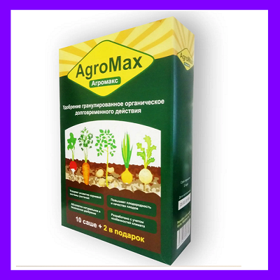 

Агромакс (комплект 3 упаковки) Оригинальное Биоудобрение AGROMAX,