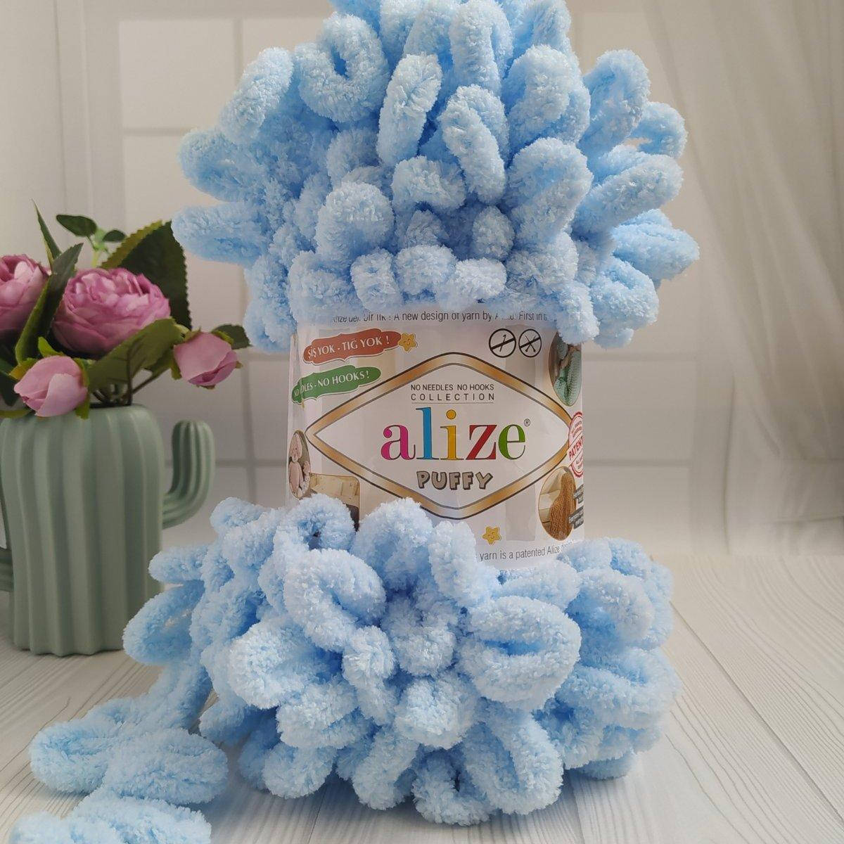 

Alize Puffy №183 ніжно блакитний, Голубой