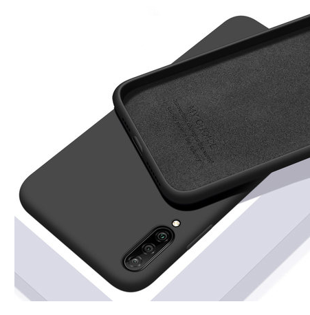 

Чехол Silicone Case Full для Samsung Galaxy A01 A015 черный (самсунг а01)