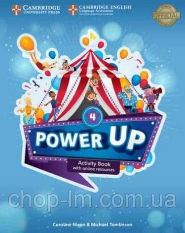 Power Up 4 Activity Book with Online Resources and Home Booklet (Caroline Nixon) Рабочая тетрадь, фото 1
