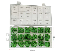 Набор зеленых уплотнительных колец (прокладки) 270 шт