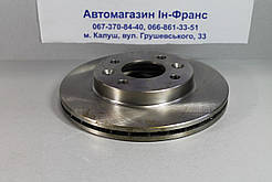 Тормозний диск перед Renault Clio I/ II,Megane I, Kangoo 1994-2003, Logan I 2004-