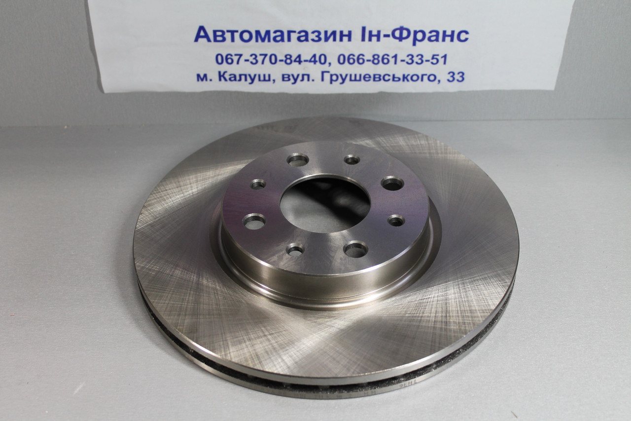 Тормозний диск перед Fiat Punto/ Tipo 1993-2012, Doblo 2001-