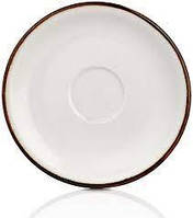 Блюдце 16 см колір білий, Arel серія "Harmony"