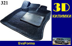 3D килимки EvaForma на Peugeot 4008 '12-17, ворсові килимки