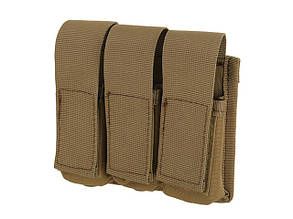 Потрійний подсумок для гранат 40mm - Coyote [8FIELDS]