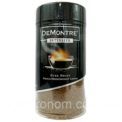 Кава розчинна ДеМонтре інтенсив DeMontre sytensive 200g 6шт/ящ (Код: 00-00011743)