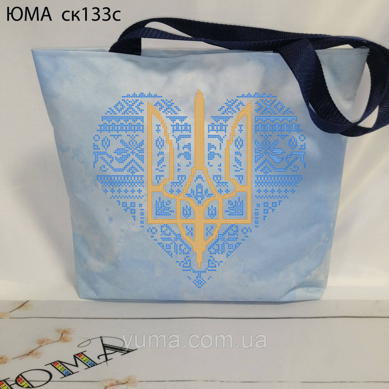 Сумка під вишивку бісером