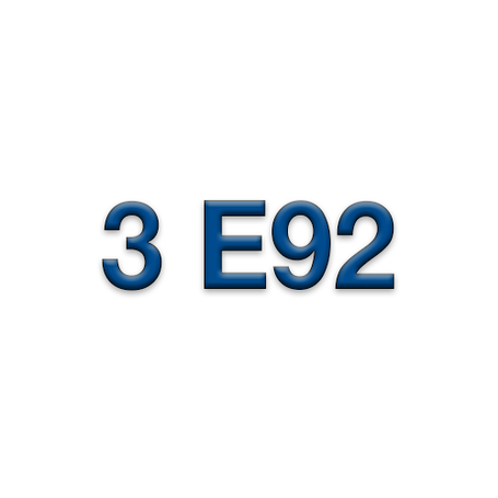 3 E92