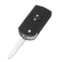 Викидний ключ, корпус під чіп, 2кн, Mazda