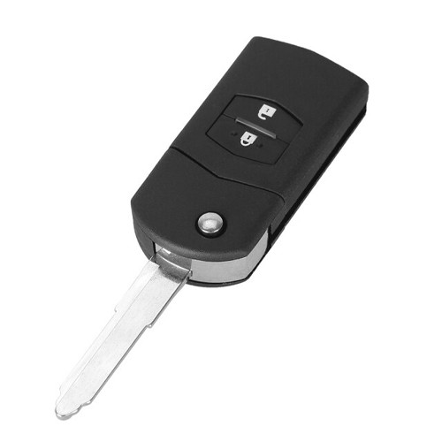 Викидний ключ, корпус під чіп, 2кн, Mazda, фото 1