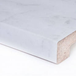 Підвіконня Верзаліт Верзаліт Werzalit Ексклюзив глибина 100 мм Білий мармур