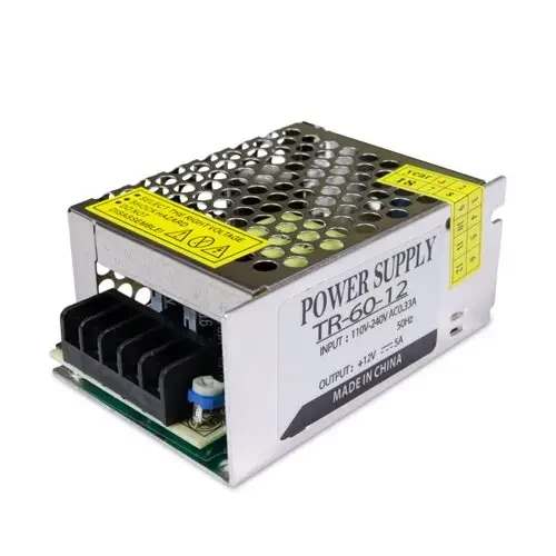 Блок живлення для світлодіодних стрічок DC12 60W 5А TR-60-12