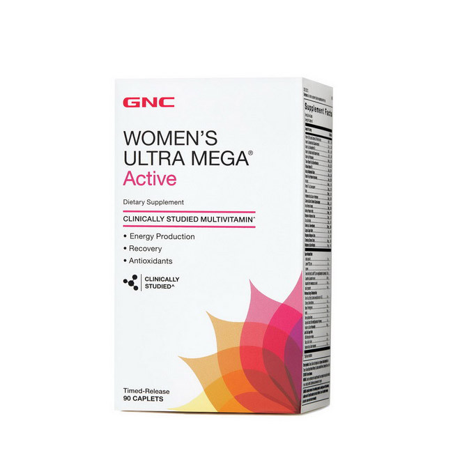 Вітаміни для жінок GNC Womens Ultra Mega Active 90 таб